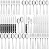 48-Piece Silverware Set, CEKEE Stainless Steel Flatware Set for 8