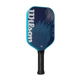 WILSON Fierce Max 13mm Pickleball Paddle - Grip Size 2-4 1/4", Blue/Navy