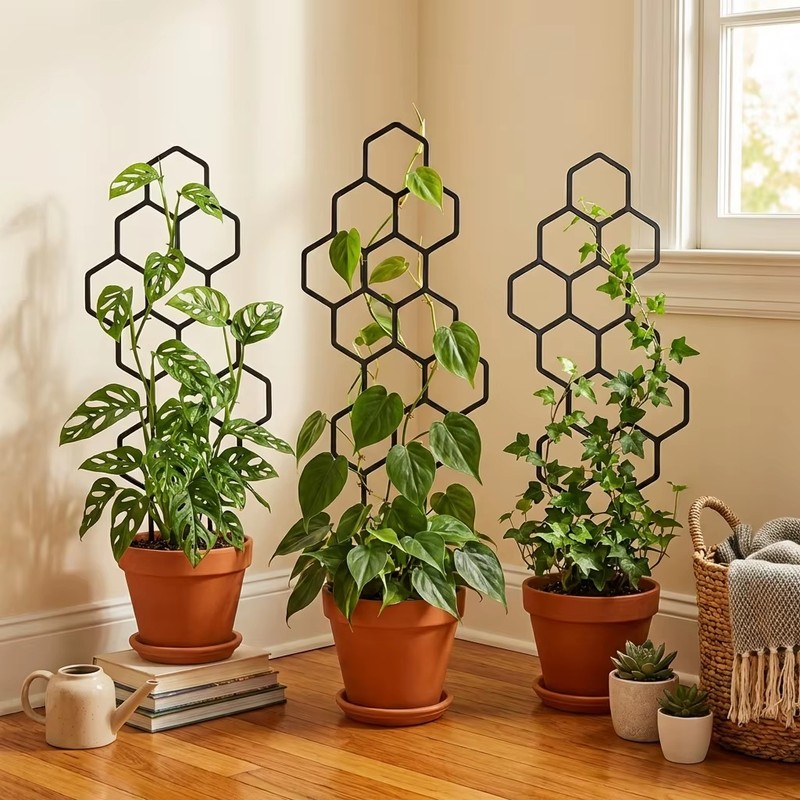 Honeycomb Plant Trellis for Climbing Vines – 2- or 4-Piece