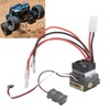RC 360A Waterproof Brushed ESC with Heat Sink and Cooling