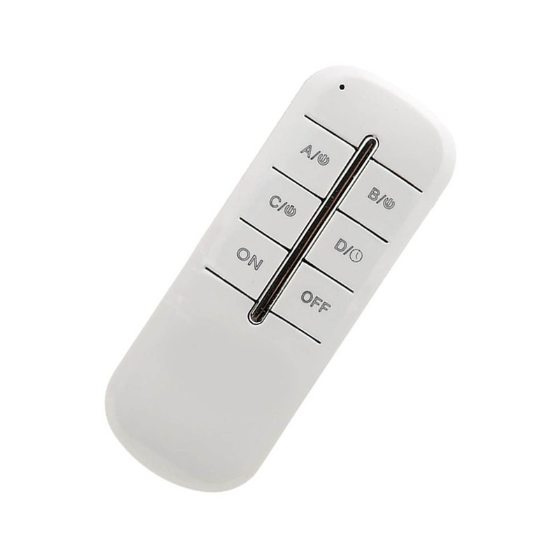 ON/OFF AC180-240V Wireless Receiver Lamp Light RF Remote Control Switch(4Way