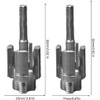 Integrated Internal & External Pipe Threading Tool Kit – 2-in-1