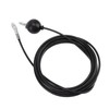 Fitness Pulley Cable, Heavy Duty Steel Wire Rope Adjustable Home