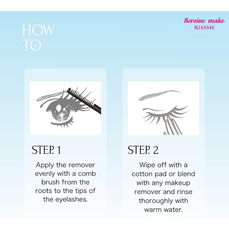 Kiss Me Heroine Make Speedy Mascara Remover 6.6mL