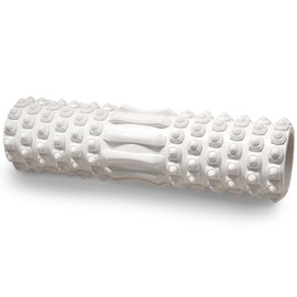 Foam Roller, Myofascial Roller, Mini 3.1 x 11.8 inches (8 x 30 cm), Fingertip Massage, Enhances Effect, Myofascial Release, Soft EVA Massage Roller, Stretch Pole, 2 Modes, Soft