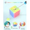 ROXENDA Speed Cube Set, 2X2 3X3 4X4 Pyramid Cube Stickerless