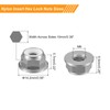 sourcing map Nylon Insert Hex Lock Nuts, 10pcs - M6