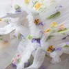 Nileafes Baby Girl Casual Tutu Dress Strap Tulle Flower Butterflies