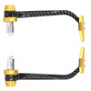 Motorcycle Handlebar Guard Carbon Fiber Style Aluminium Alloy Universal 22mm/0.87inGold