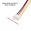 Alinan 20pcs JST-XH2.54mm 4 Pin Connector Kit, Included 10pcs Mini