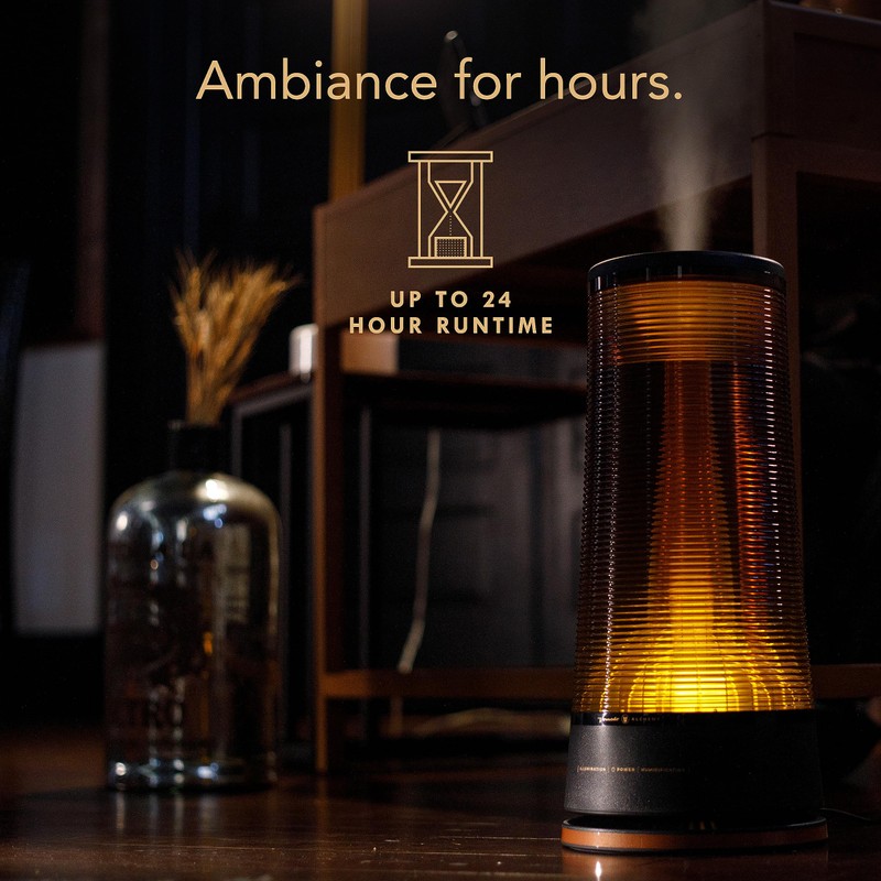 Vornado LUCERNA 3 Alchemy Ultrasonic Humidifier with Ambient Light, 1.5