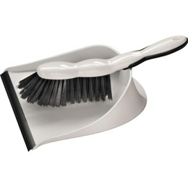 haug bürsten - Gecko Dustpan Set - From Flush - Colour: White - Size: 350 x 235 x 47 mm - Made in Germany
