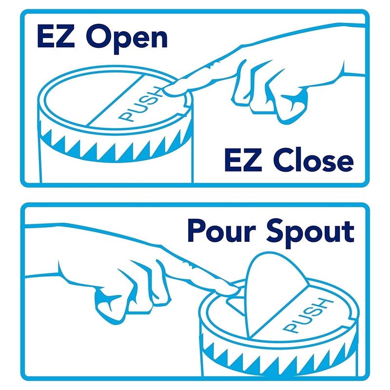 N'Joy Coffee Creamer Powder Easy Pour 16oz Canisters (2pk) Non