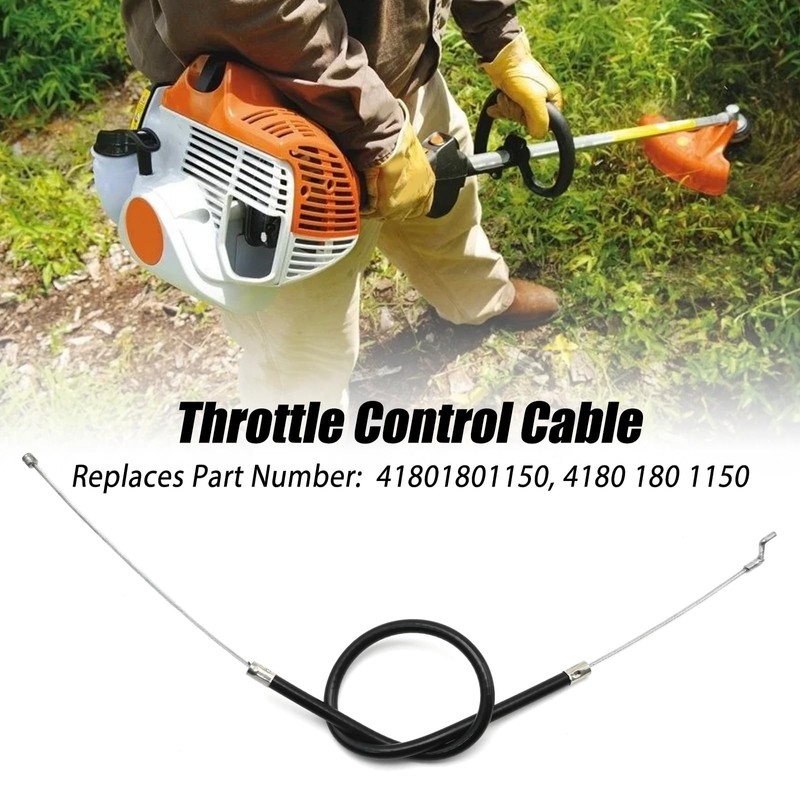 Saihisday 4180 180 1150 Throttle Control Cable, Replacement for Stihl