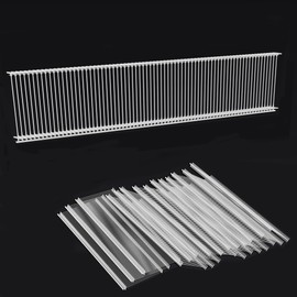 5040Pcs Tagging Gun Fasteners – 2" Transparent Plastic Tagging Gun Refill for Standard Taggers, Flexible & Easy to Use – Tagger Fasteners for Clothes, Garments, Toys, Luggage & More