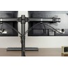 VIVO Dual Monitor Curved Horizontal Array Desk Mount Stand fits