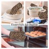 Samgula Leopard Print Oven Mitts and Pot Holders Sets Animal