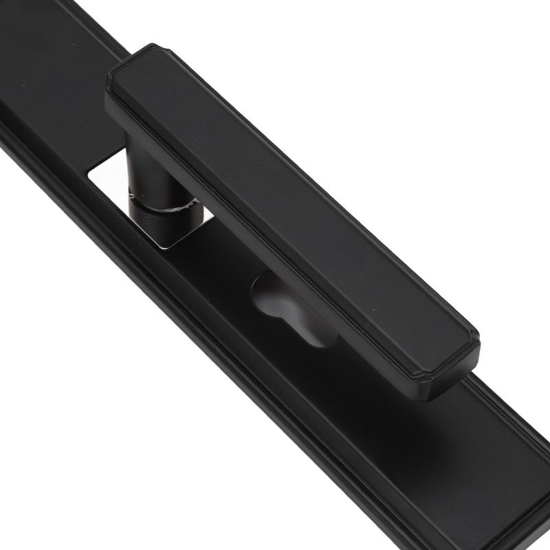 Door Lever Lock Universal Aluminium Alloy Black Door Security Latch