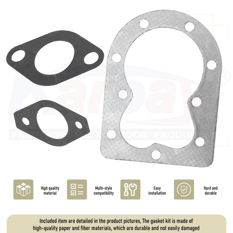 110-3181 Valve Grind Head Gasket Kit Compatible with ONAN B48