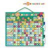 Magnetic Reward Behavior Chore Chart for Kids Magnetic Broad Calendar