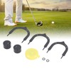 3PCS Golf Putting Gates Aluminum Alloy 3 Different Size Portable