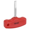 sourcing map SL6 T-Handle Tip Slotted Screwdriver Magnetic Flat Head