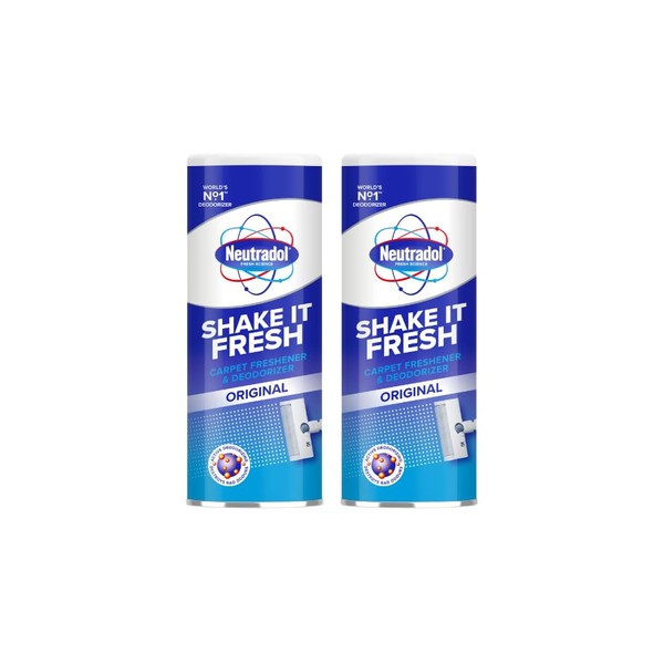 Neutradol Shake It Fresh Carpet Deodoriser, Odour Neutraliser for Carpets