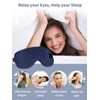 Dearan Silk Heated Eye Mask Cordless Rechargebale for Dry Eyes,Warm
