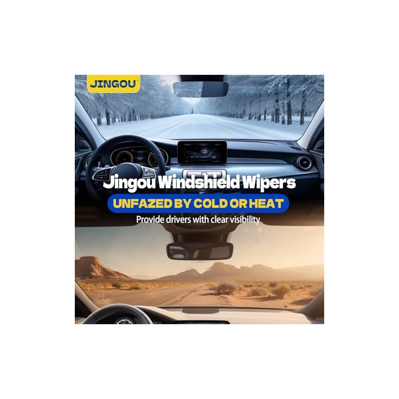 Premium All-Season Windshield Wiper Blades for Toyota