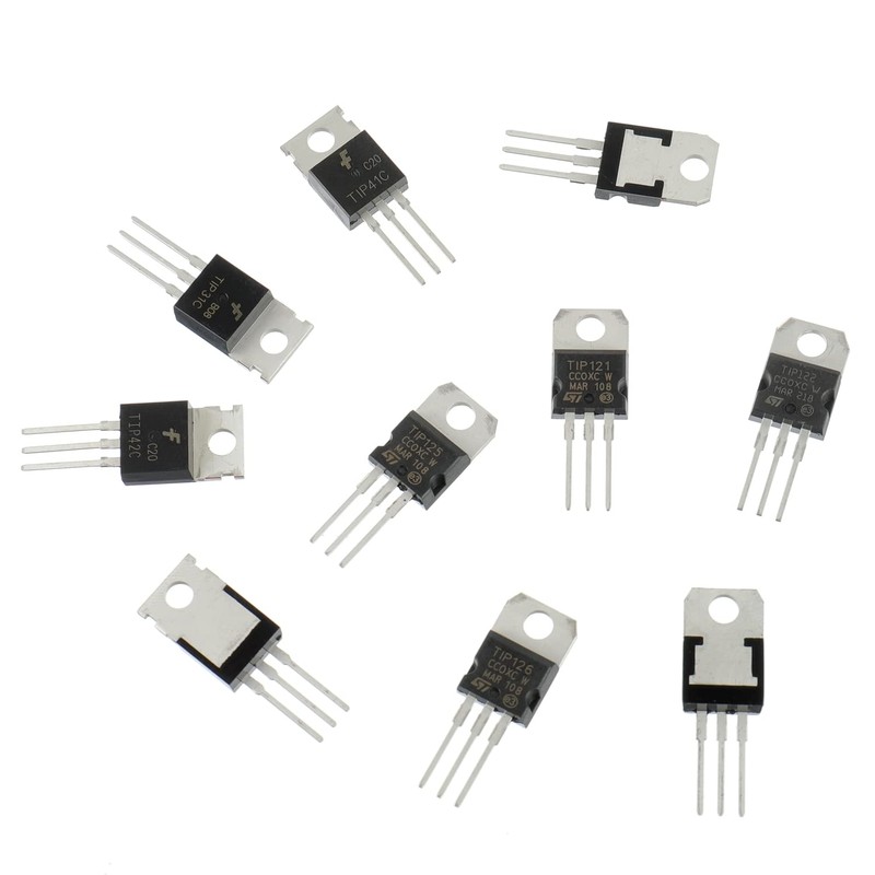BOJACK 10 Values 50 Pcs Silicon Epitaxial Power Transistor TIP31C