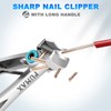 Toenail Clippers for Seniors Thick Toenails, Heavy Duty Nail Clippers