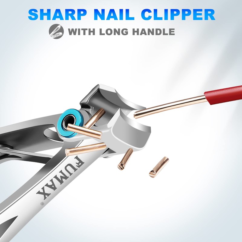 Toenail Clippers for Seniors Thick Toenails, Heavy Duty Nail Clippers