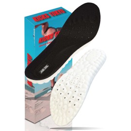 KICKS TOKYO Insole, Anti-Fatigue, Shock Absorption, Sneakers, Sports, Comfortable Standing Work, Arch L