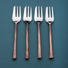 INOX ARTISANS Sundance Pastry Forks 4 Pc. Set