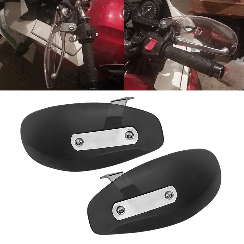 Motorcycle Handguard Hand Guards Wind Cold Protector Windshield rs 10mm/0.4in