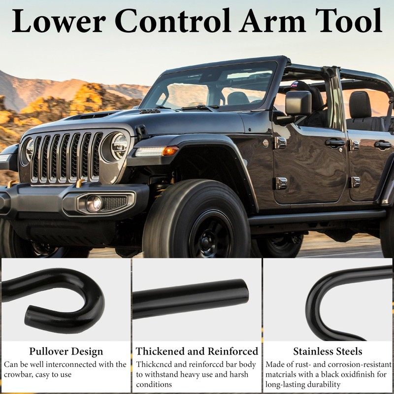 Sixzoo 6007 Lower Control Arm Prying Tool for 7/8 Inches