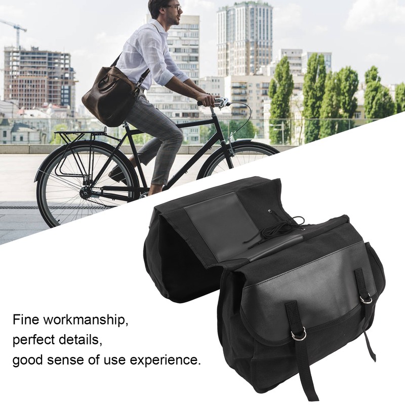 Portable Bicycle Rear Seat Trunk Bag Large Capacity Mountain Bike