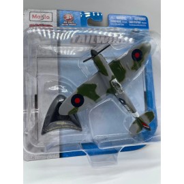 Maisto Tailwinds Fresh Metal Supermarine Spitfire Mk. Vb Die Cast Vehicle/Stand