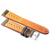 20 mm Fluco Racing Rally Vintage Cowhide Leather Watch Strap