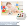 DHinkyoung Montessori Busy Board Accessory for Toddlers,Led Light Switch Busy