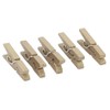 Mini Wooden Photo Clip Wall Decoration Scrapbook Picture Postcard Note