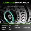 WAGSON 11176N New Alternator 1.8L L4 Fits for 2006-2011 Honda