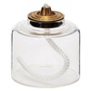Kameyama Oil Bottle Lantern, Petite Bottle, 6 Hours, Black