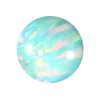 Piercingline® Synthetic Opal Screw Ball with Surgical Steel Thread