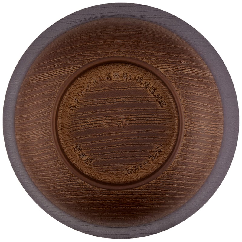 Canoe 73716 Traditional Japanese Color Wingback Coating Soup Bowl Eggplant