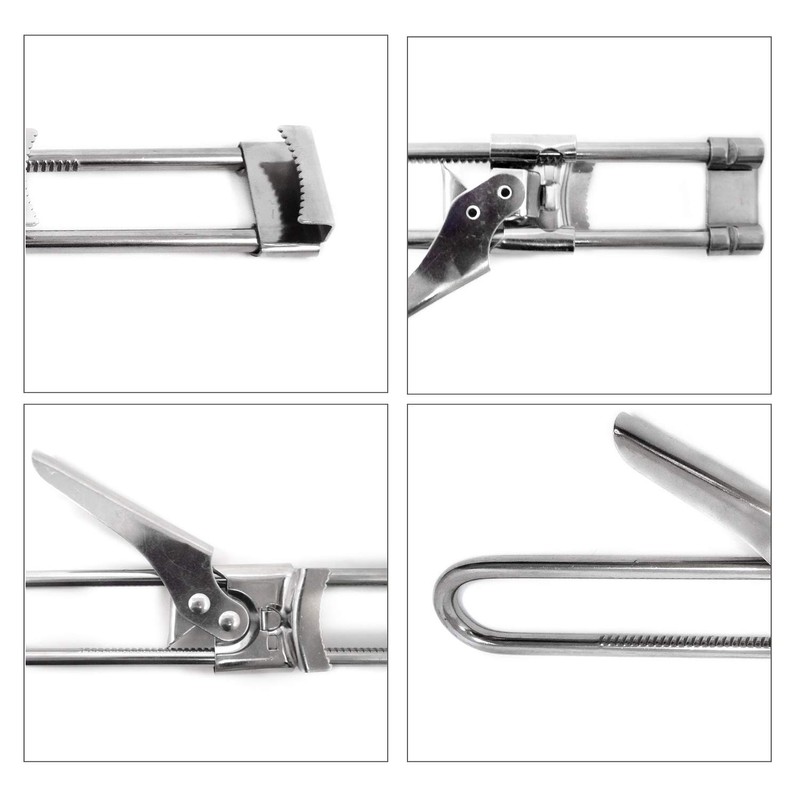 Honbay Adjustable Stainless Steel Jar Bottle Opener for Restaurant or