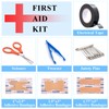 AUTODECO Car Emergency Roadside Assistance Kit with Jumper Cables Tire