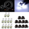 cciyu (10) T10 5-5050-SMD PC194 LED Bulb Instrument Panel Cluster
