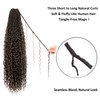 Enbeautiful Boho Faux Locs Crochet Hair 9 Packs 24 Inch