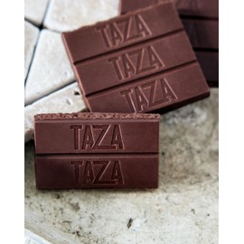 Taza Chocolate Organic Amaze Bar 95% Stone Ground, Wicked Dark with Almonds, 2.5 Ounce (6 Count), Vegan